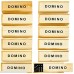 Kicko Wooden Dominoes Set Pack of 12 Classic Board Games Building Blocks Educational Toys Game Tiles Leisure Time Perfect for Toddler and Adult B07GGDMJQR